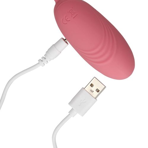 Ultra Soft Silicone Egg Vibrator With Remote Control na Arena.pl
