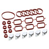 ZESTAW USZCZELEK I ZAŚLEPEK KOLEKTORA BMW 3 E91 2006 2007 2008 2009 2010