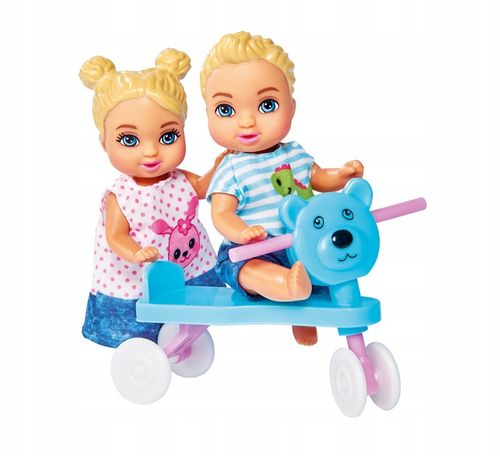 STEFFI DUŻY ZESTAW DZIECIĘCY POKÓJ LALKA BOBASY + WÓZEK ŁÓŻECZKO DLA LALEK na Arena.pl