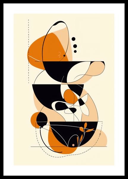 Plakat 30x45cm Taneczne Kręgi zdjęcie 3