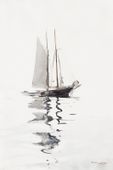 Plakat 40x60cm Szkuner, Winslow Homer Vintage do Salonu