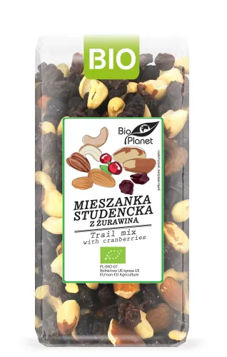 Mieszanka Studencka Z ŻurawinĄ BIO 400 g - BIO Planet na Arena.pl