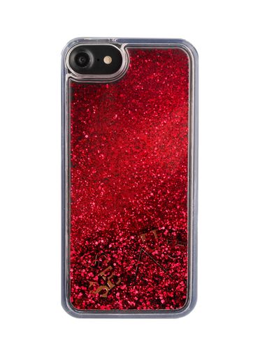 GUESS LIQUID GLITTER iPhone 6 / 6S / 7 / 8 4,7 - RASPBERRY na Arena.pl