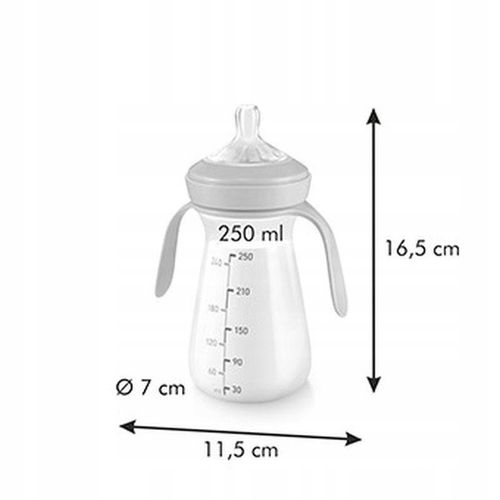 Butelka PAPU PAPI 250 ml, różowa na Arena.pl