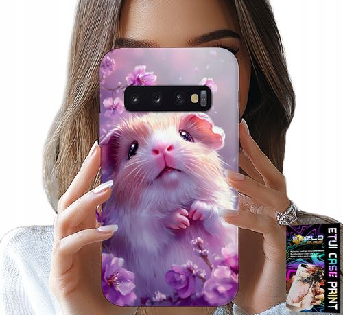 ETUI DO SAMSUNG GALAXY S10 PLUS - SŁODKI CHOMIK, GRYZONIE WZORY DLA DZIECI na Arena.pl