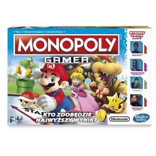 Hasbro Gra Monopoly Gamer na Arena.pl