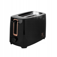 TOSTER CZARNY 700W OPIEKACZ URZĄDZENIE DO TOSTÓW