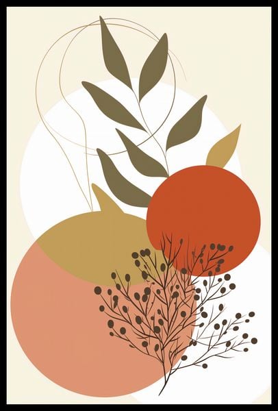 Plakat 40x60cm Impresja Jesieni zdjęcie 2