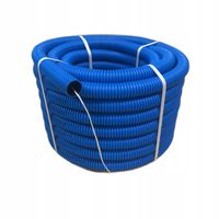 RURA KARBOWANA AROT 40mm 40/32 50M PESZEL DO ZIEMI AROT NIEBIESKI Z PILOTEM