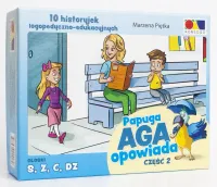 Papuga Aga opowiada. Część 2. Głoski s, z, c, dz