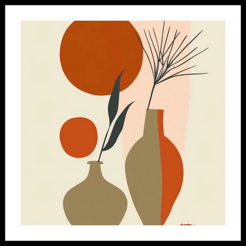 Plakat 40x40cm Wazy w Czerwieni na Arena.pl