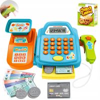 Kasa fiskalna Sklepowa Waga PRAWDZIWY KALKULATOR Dźwięk Skaner Supermarket