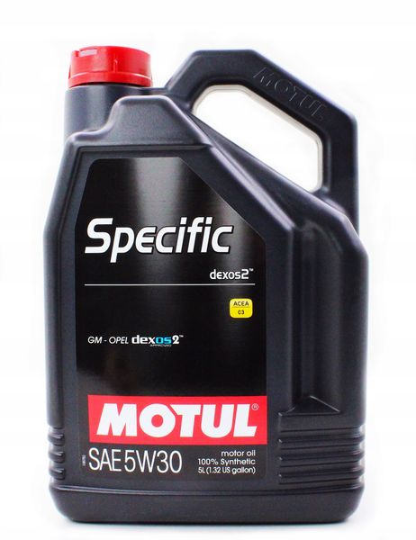 OLEJ MOTUL 5W-30 SPECIFIC DEXOS 2 5L zdjęcie 2