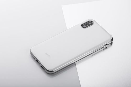 Moshi iGlaze - Etui iPhone X (Pearl White) na Arena.pl
