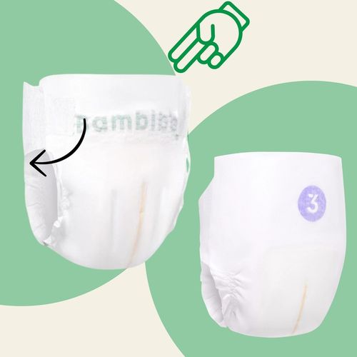 PIELUSZKI BAMBIBOO PIELUCHY COTTONWEAR r. 3 MIDI Jednorazowe 6-11kg 26szt. na Arena.pl