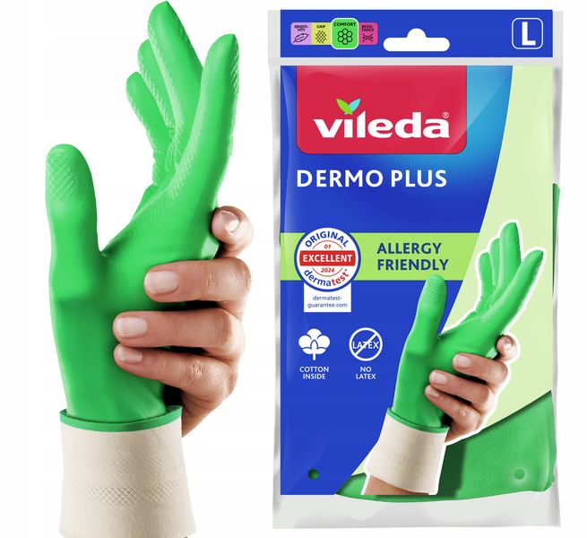rękawice vileda dermo plus "l" zdjęcie 6