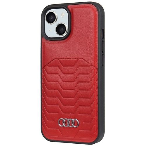 Audi Synthetic Leather MagSafe iPhone 15 Plus / 14 Plus 6.7" czerwony/red na Arena.pl