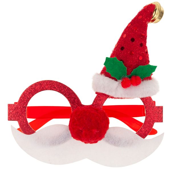 OKULARY ŚWIĄTECZNE ŚW. MIKOŁAJ CZAPECZKA ZABAWNE UROCZE na Mikołajki zdjęcie 3