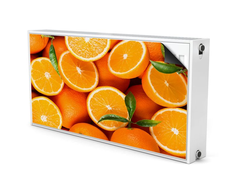 Osłona Magnetyczna Na Grzejnik Soczyste Pomarańcze Cytrusy Owoce 120cm x 60cm zdjęcie 2