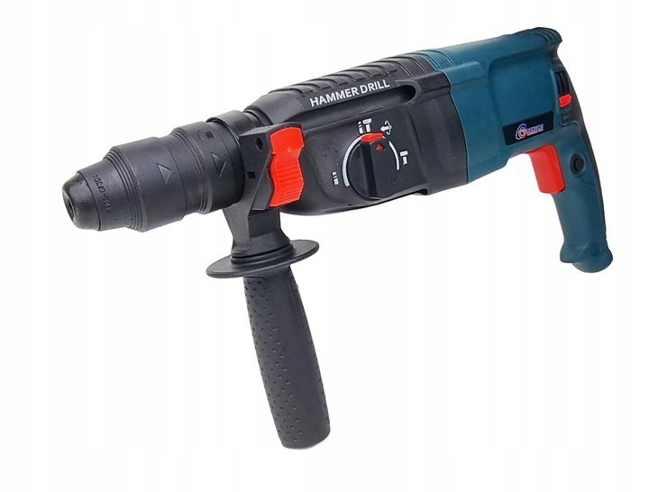 MŁOTOWIERTARKA MŁOT UDAROWY WIERTARKA SDS+ MOCNA 3050W WALIZKA DUŻY ZESTAW zdjęcie 9