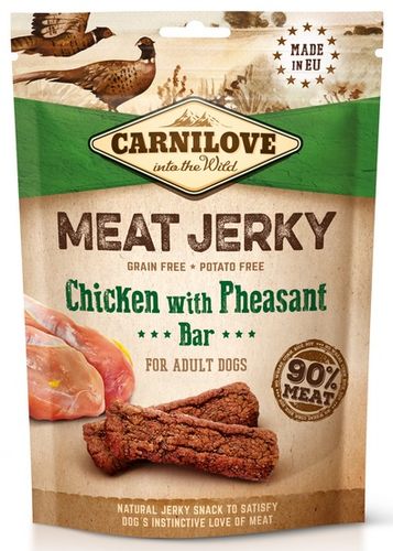 Carnilove Dog Jerky Chicken With Pheasant Bar - Kurczak I Bażant 100G na Arena.pl