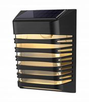 KINKIET OGRODOWY SOLARNY ELEWACYJNY ECO LIGHT LED 1W 4000K CZARNY