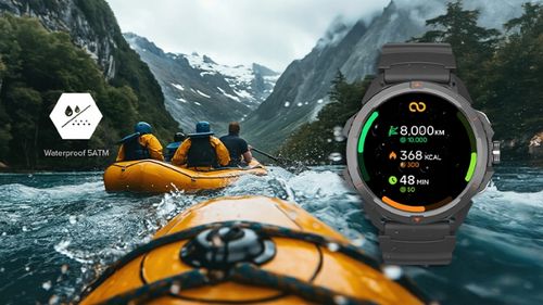 Wytrzymały Hammer Smartwatch 2 wodoodporny GPS SOS Duża bateria na Arena.pl