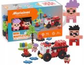 MINI WAFLE KLOCKI Wóz strażacki 80 EL MARIOINEX
