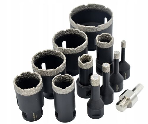 ZESTAW OTWORNICA WIERTŁO DIAMENTOWE DO GRESU 6-68 na Arena.pl