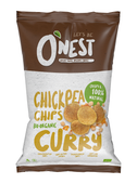 Chipsy Z Ciecierzycy Z Curry Bezglutenowe BIO 75 g - O&#39;nest