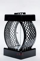 ZNICZ LAMPION GLAMOUR KOŁO AŻUR PIĘKNY KRZYŻ 2 KOLORY SREBRO