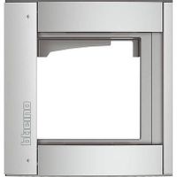 Ramka z uchwytem do paneli Sfera - 1 moduł - Aluminium Legrand 350211