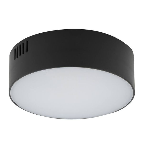 Lampa natynkowa Lid Round 10406 Nowodvorski LED 15W 3000K salonowa czarna zdjęcie 1