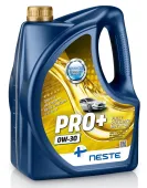 CAR Olej silnikowy Neste Pro+ 0W-30, Syntetyczny Premium, 4L