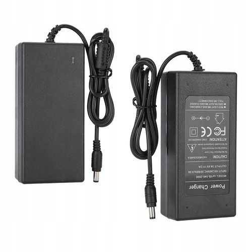 ZASILACZ DC 54,6 V 2 A WTYCZKA 5,5 MM ŁADOWARKA na Arena.pl