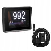 WSKAŹNIKI ZEGARY SAMOCHODU TEMPERATURY HUD OBD