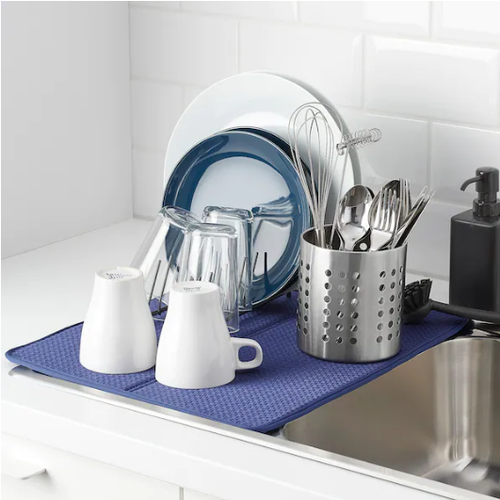 Pojemnik ociekacz na sztućce wys 13,5cm nierdzewny z podstawką IKEA ORDNING na Arena.pl