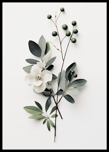 Plakat 42x59,4cm Papierowy Kwiat na Arena.pl