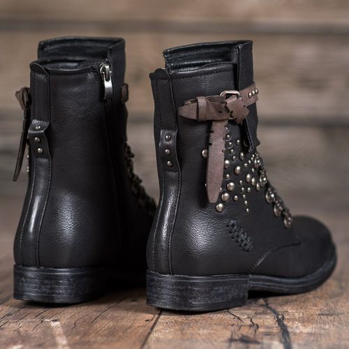 Modne Sznurowane Botki r.37 na Arena.pl