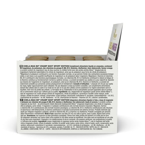 OLIMP CHELA-MAG B6 SKURCZ SHOT 9x25ml MAGNEZ POTAS WITAMINA B6 na Arena.pl