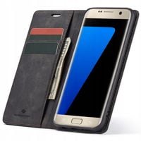 ELEGANCKIE ETUI Z KLAPKĄ SPACECASE WALLET CASE SKÓRZANE DO GALAXY S7 EDGE