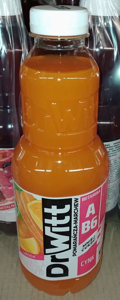 DrWitt 1l marchew - pomarańcza - karton zdjęcie 1