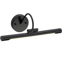 Kinkiet LAMPA ścienna ALTON-PL-S-BLK Elstead klasyczna OPRAWA nad obraz LED 4,6W 3000K metalowa galeryjka czarna