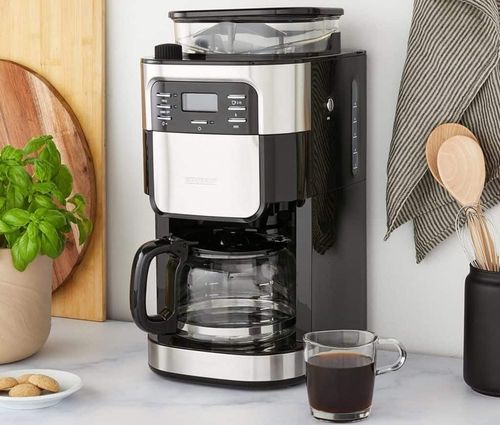 EKSPRES DO KAWY PRZELEWOWY Z MŁYNKIEM DUŻY DZBANEK 1000W SEVERIN na Arena.pl