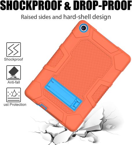 Etui do Samsung Galaxy Tab A 10.1"(T515/T510) z Podstawką Pomarańczowe na Arena.pl