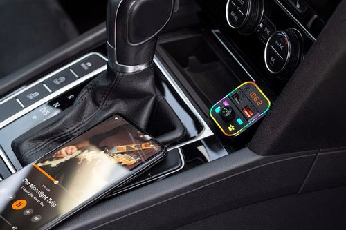 Transmiter samochodowy FM Bluetooth MP3 ŁADOWARKA na Arena.pl