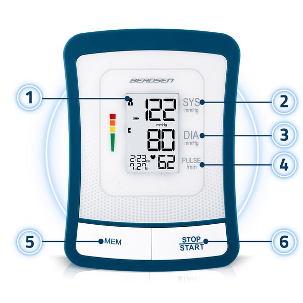 Ciśnieniomierz naramienny BD-120 Berdsen zdjęcie 6