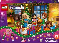 LEGO FRIENDS KALENDARZ ADWENTOWY 2025 ROK KLOCKI PREZENT ŚWIĄTECZNY