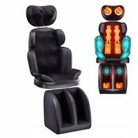 Mata masująca do masażu Shiatsu Materac masujący Masażer na fotel Zestaw