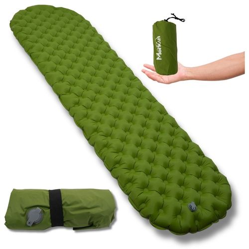 Mata Turystyczna Dmuchany Materac Łóżko Do Spania 200x60 Gruby 10 cm na Arena.pl